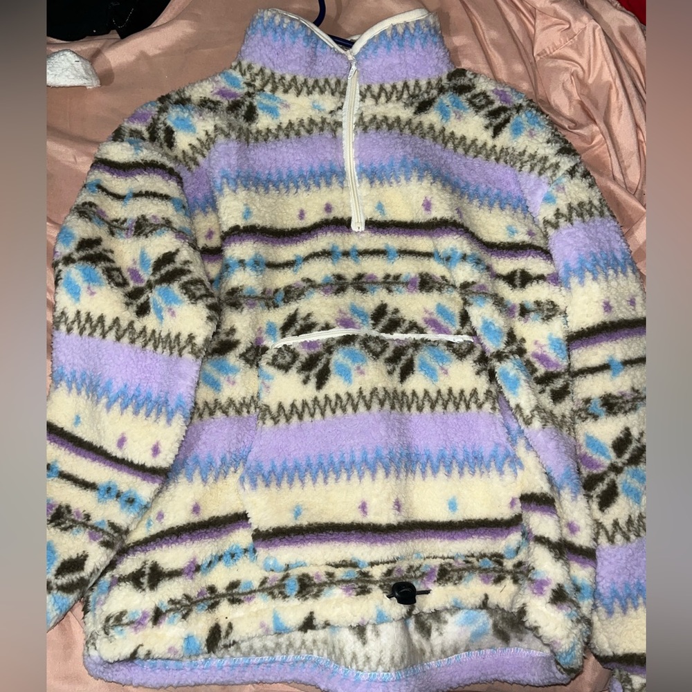 Quarter zip sweater